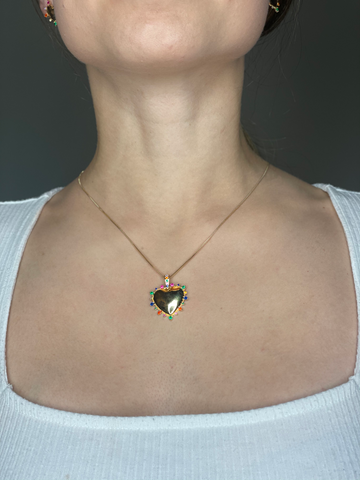 Heart in Colors Necklace