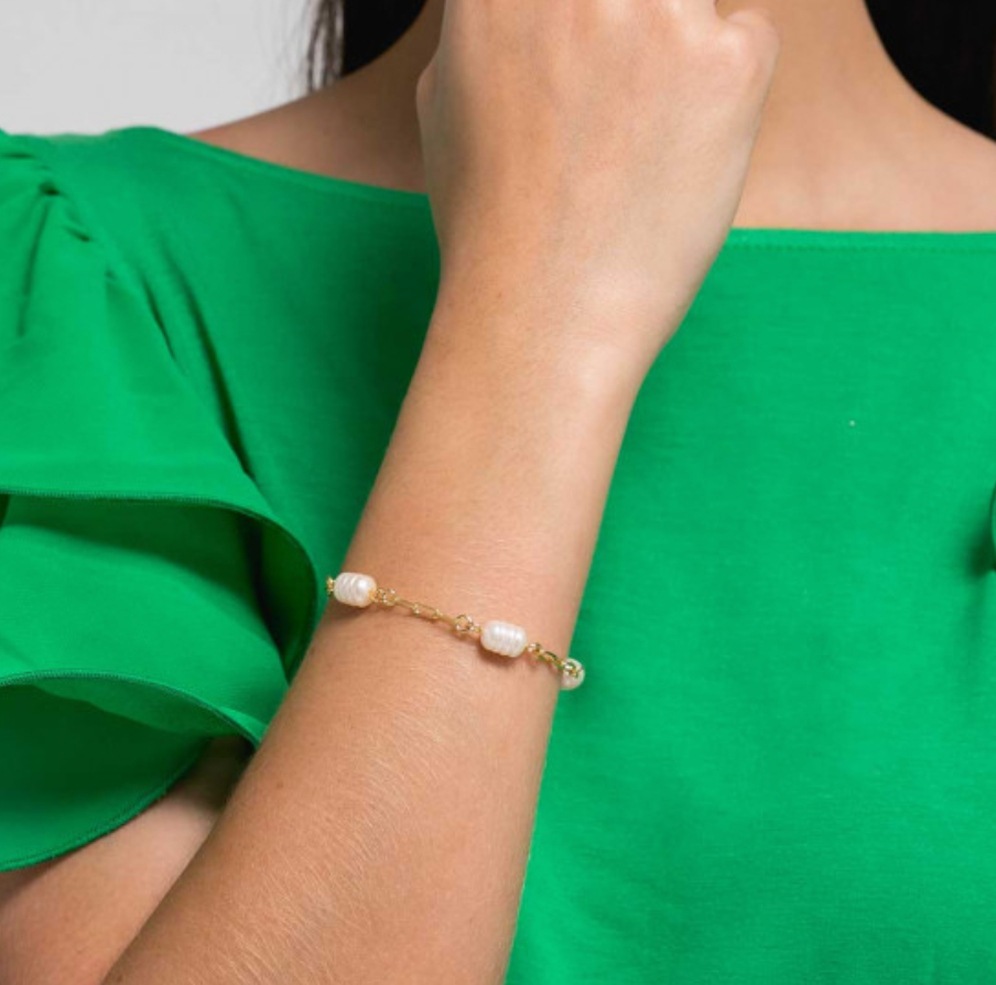 Bibi Baroque Pearl Bracelet