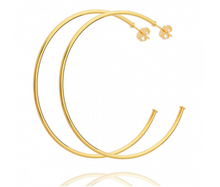 Load image into Gallery viewer, 2.75&#39;&#39; Grace hoops earrings
