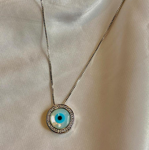 Greek Eye necklace