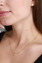 Load image into Gallery viewer, Bright Star necklace + earrings
